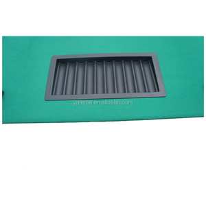 96 pulgadas Profesional de Texas Hold'em Poker Mesa con Posición del Repartidor y buzones - Product Image 2