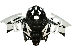 Kits de carénage d'injection personnalisés pour moto <span class=keywords><strong>Honda</strong></span> <span class=keywords><strong>CBR</strong></span> <span class=keywords><strong>600</strong></span> F3 1997 <span class=keywords><strong>1998</strong></span> Noir Blanc - Product Image 1