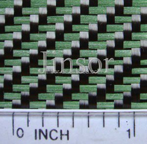 Tissu en fibre de carbone à paillettes vertes larges - Product Image 6