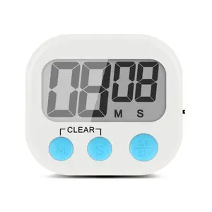 KH-TM001 Battery Powered Large Screen Display Food Cooking Electronic Countdown Magnetic LCD Mini Cute Digital Kitchen Timer