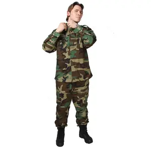 Uniforme de camuflaje de la selva del bosque para hombre, suministro de fabricantes