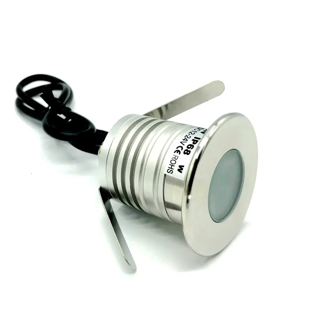 Lámpara subacuática LED para piscina DC12V DC24V 3W