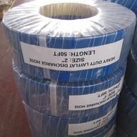 Tuyau flexible d'irrigation agricole haute pression 4 6 8 10 bars, tuyau de refoulement d'eau en PVC jaune/bleu/rouge, tuyau plat/tube