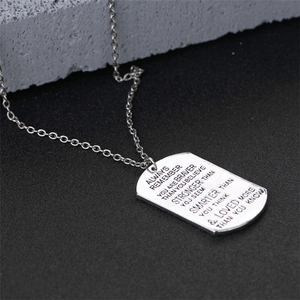 Haute Qualité Expendables Escadrons de La <span class=keywords><strong>Mort</strong></span> Armée Carte Collier pour Hommes - Product Image 3