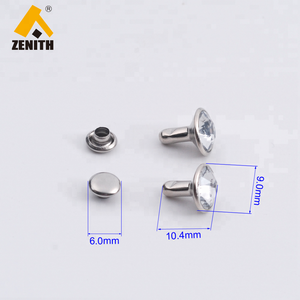 Bm10418 thời trang trang trí kim cương jeans Nút Đinh Tán Thanh Lịch Rhinestone TRIM cho hàng may mặc - Product Image 4