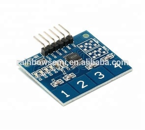 Interruptor táctil capacitivo de 4 canales, TTP224, módulo de Sensor táctil Digital - Product Image 5