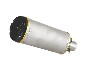 Fabricante en forma de cilindro 304 Acero inoxidable motocicleta silenciador de <span class=keywords><strong>escape</strong></span> - Product Image 2