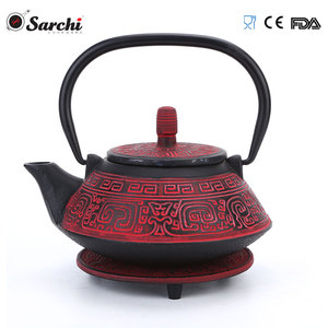 Ensemble de <span class=keywords><strong>théière</strong></span> <span class=keywords><strong>marocaine</strong></span> <span class=keywords><strong>théière</strong></span> en émail pour bouilloire en fonte domestique - Product Image 3