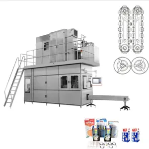 aseptic liquid carton box juice packaging machinery machine