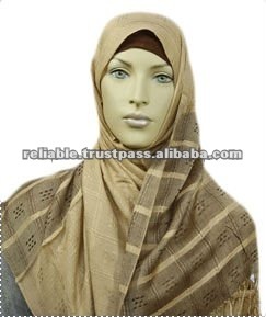 High Quality Rayon and Cashmere Printed Silk Shawl Fashionable Scarf for Muslim Women for Summer or Winter Daily Wear - Product Image 2