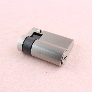 Euro thường xuyên 45mm rắn brass nửa khóa xi lanh với ba phím cho vô hình Cửa thoát cháy cửa - Product Image 2