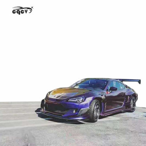 Kit de carrocería ancha para toyota 86, difusor de parachoques delantero y trasero, faldones laterales, alerón, ajuste de 3 estilos, BRZ in rok buny - Product Image 6