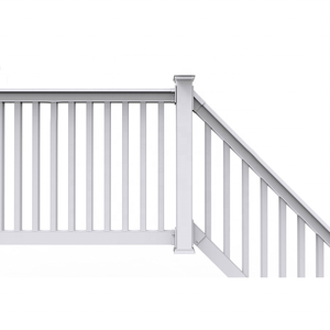 Rampe / <span class=keywords><strong>Balustrade</strong></span> / Main courante en <span class=keywords><strong>PVC</strong></span> vinyle de qualité supérieure pour villa, maison, terrasse extérieure, plancher - Product Image 5