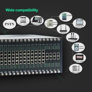 160 Erweiterungen Intercom Telefon PBX System Hotel PABX mit Abrechnung softwareTP256-8160)