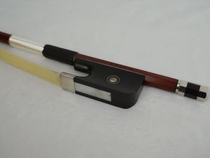 Archet professionnel en bois de brésil avec incrustation de perles blanches et de grenouille d'ébène de haute qualité, prix de gros, pour <span class=keywords><strong>violon</strong></span> alto, accessoire de cordes - Product Image 3