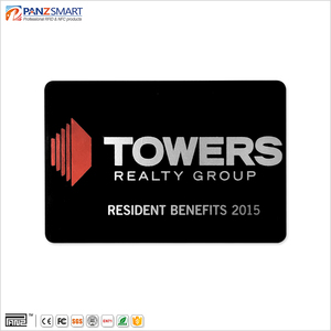 Pvc thẻ Bạc dập nóng dập nổi số thẻ kinh doanh nhựa giống như thẻ tín dụng ghi nợ với chip - Product Image 2