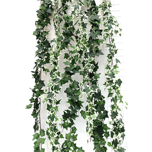 Hoa Nhân Tạo Tùy Chỉnh Lá Thường Xuân Nhựa Dây Leo Trang Trí Cây Xanh Wisteria Treo Cây Thường Xuân Nhân Tạo - Product Image 2