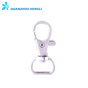 Eco-friendly de metal llavero mosquetón de plástico - Product Image 1