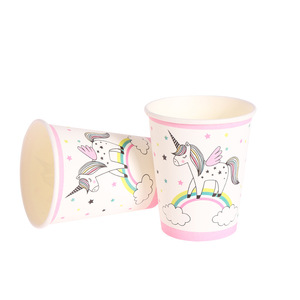 <strong>Unicorn</strong> <strong>Party</strong> <strong>Supplies</strong> Set <strong>Unicorn</strong> Banner Napkin Paper Cups Plate for Kids Birthday Baby Shower Decoration Wholesale - Product Image 3