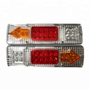 Đèn <span class=keywords><strong>LED</strong></span> Trailer Xe Tải Dừng Phía Sau Đèn Hậu Phanh Đèn Báo Rẽ Ngược - Product Image 5