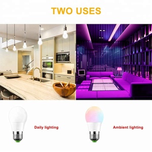 Wholesale 10W E27 RGB Globe LED Mini Christmas Neon Decorative Terrarium <strong>Light</strong> <strong>Bulb</strong> With <strong>Remote</strong> Control - Product Image 6