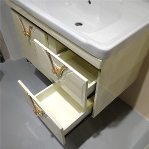 <span class=keywords><strong>Meuble</strong></span> <span class=keywords><strong>de</strong></span> salle <span class=keywords><strong>de</strong></span> bain en PVC avec évier, nouveau Design, vente en gros - Product Image 5
