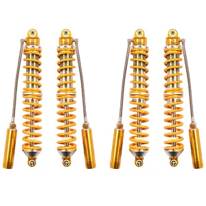 2.5 bore Adjustable 4x4 coilover off road Nitrogen gas shock longer travel from 8" to 16"