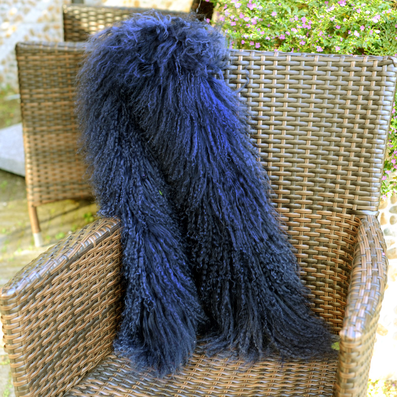 CX-S-02B Лидер продаж женская обувь из меха от монгольского ягненка меховой шарф, меховой шею