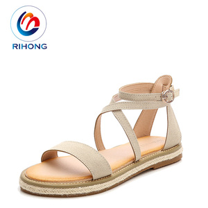 <span class=keywords><strong>Sandales</strong></span> d'été de style romain pour femmes, personnalisées, OEM, collection - Product Image 2