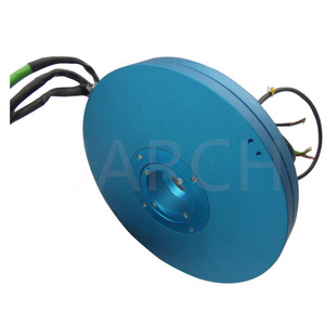 Anillos colectores eléctricos giratorios de 3 alas tipo disco para puertas giratorias, anillos colectores conductores tipo pancake - Product Image 3