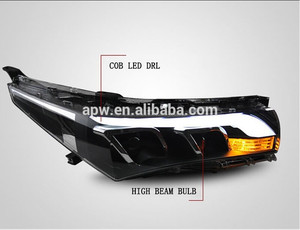 2014 LED Toyota Corolla Altis faro con luz corriente diurna DRL - Product Image 5