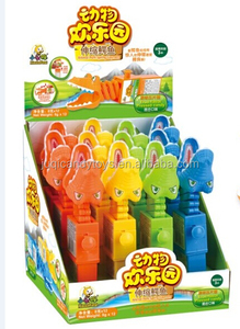 Animal primavera Caimán cocodrilo juguetes del caramelo con botón presionado - Product Image 3