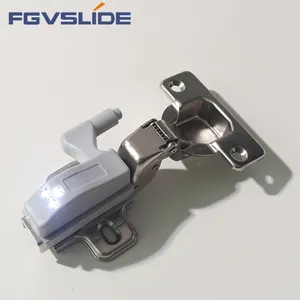 Auto Opening inner Hinge universal Cabinet Wardrobe Drawer mini sensor white LED light Door hinge lamp