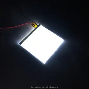 2x2インチホワイトカラースモールサイズ超薄型LEDバックライト