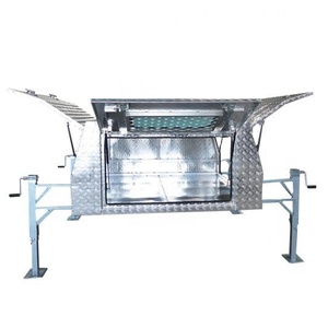 UTE Tán Nhôm Xe Tải Hộp Công Cụ Với Jack Chân - Product Image 4