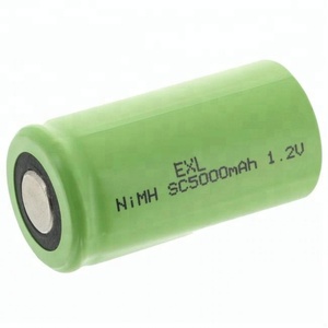 충전식 SC <span class=keywords><strong>1.2V</strong></span> <span class=keywords><strong>5000mAh</strong></span> 서브-<span class=keywords><strong>C</strong></span> 플랫 탑 NiMH 배터리 ENJ EJ-HSC5000 소비자 전자제품 및 장난감용 500회 사이클 - Product Image 2