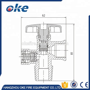 <span class=keywords><strong>Valvola</strong></span> <span class=keywords><strong>di</strong></span> Sicurezza Manuale in Ottone Okefire, Accessori per Bombole <span class=keywords><strong>di</strong></span> Gas Vuote, <span class=keywords><strong>Valvola</strong></span> a Manovella - Product Image 5