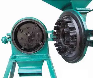 Nova máquina de moinho de disco multifuncional automático comercial com motor ou unidade de motor diesel