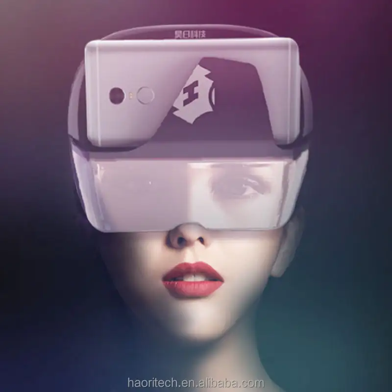 Kacamata AR Pintar Terlaris Kacamata Video Hologram 3d dengan Aplikasi AR