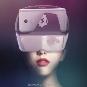 Gafas AR inteligentes más vendidas, gafas de vídeo con holograma 3d con aplicación AR