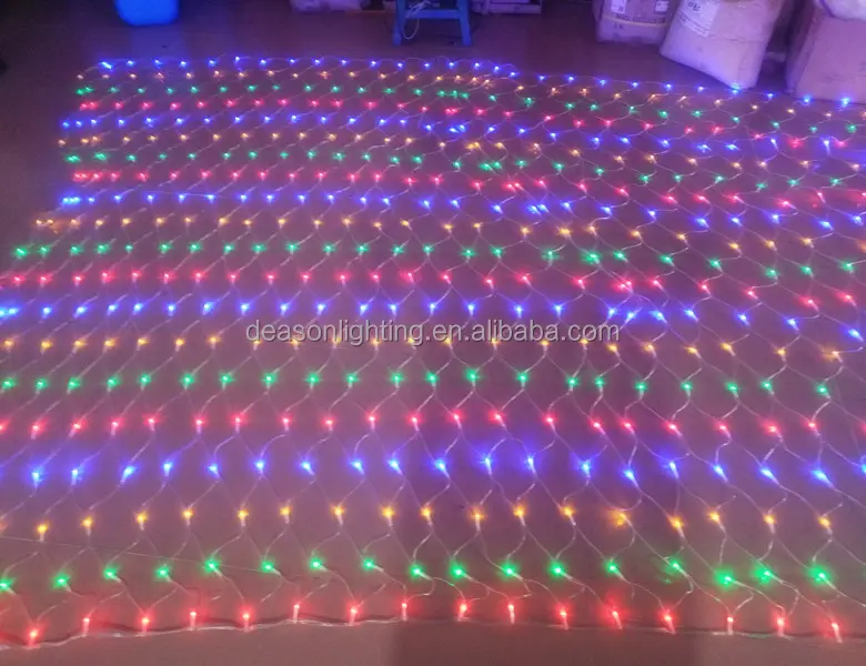 LEDネットライトクリスマス色変更ライト