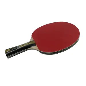 training use good quality short handle ping pong paddle 3 star table tennis racket