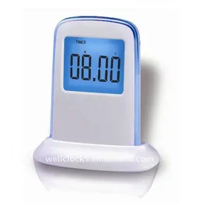 Modern Style Color Changing LCD Large Digital Table Clock For Bedroom