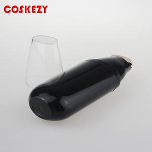 空の黒BBクリームボトル、スポンジアプリケーター付きローラープラスチックボトル - Product Image 5