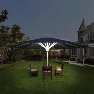 Sombrilla 5x5, Radii y Muebles de Exterior, Uso General, Sombrilla Grande para Exteriores Multiposición - Product Image 1