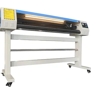 1mm cutting machine laser cutter plotter with laser and blade 980mm/38inch