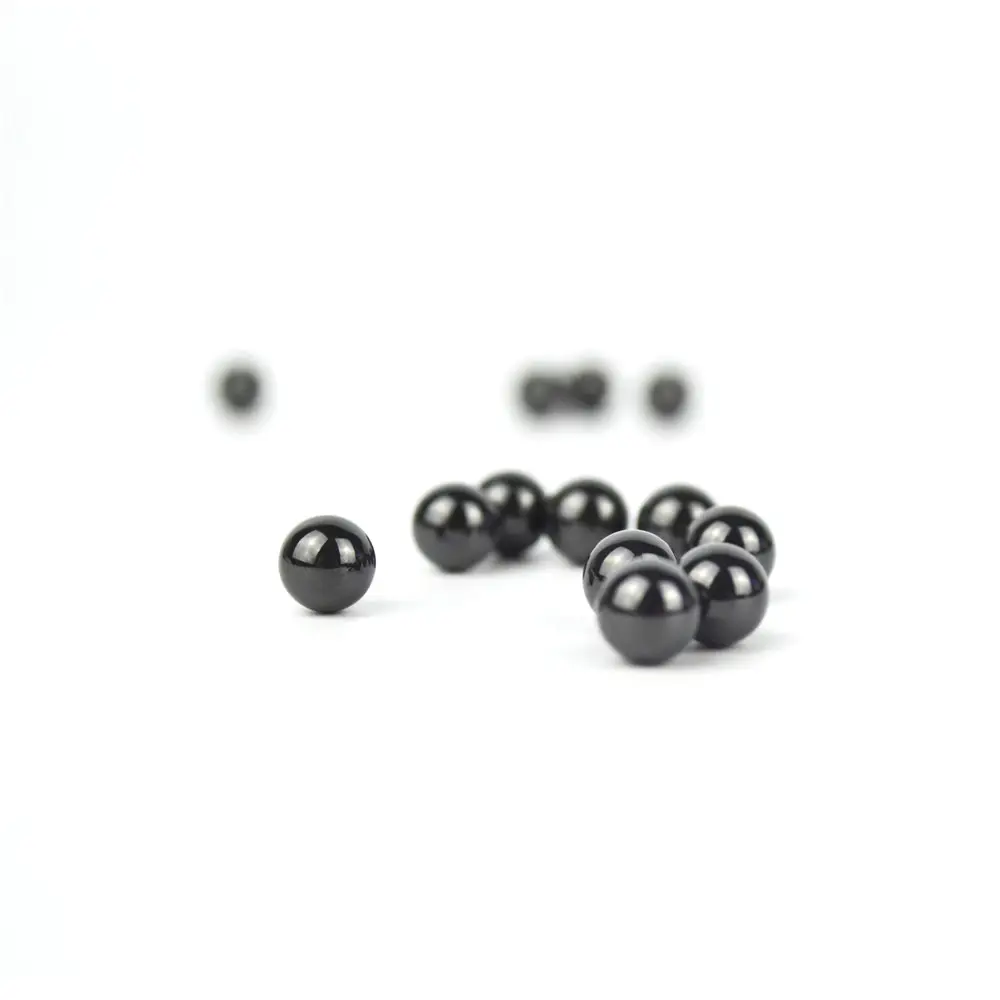 Hoge Kwaliteit G5 Grade Siliciumnitride Bal 1/4 Inch Size 6Mm Si3N4 Ballen 6.00Mm 6.35Mm Voor Keramische lager