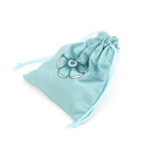 नरम Microfiber कपड़ा थैली छोटे <span class=keywords><strong>Drawstring</strong></span> बैग के लिए चश्मा/गहने - Product Image 1