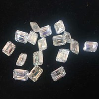 Moissanite Diamond Gemstone for Wedding Jewelry, Lab Grown