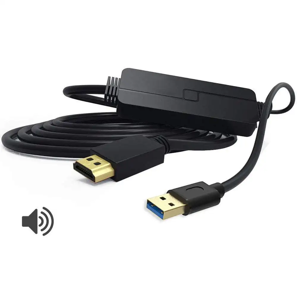 Wholesale USB to HDMI Cable Adapter Compatible with W indows 10 / 8.1 / 8/7 for PC, laptop, Surface, Surface Pro etc. USB